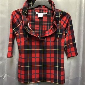 Gretchen Scott Ruffneck holiday Top